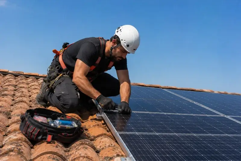 Maintenance et monitoring de panneaux solaires à Cadaujac