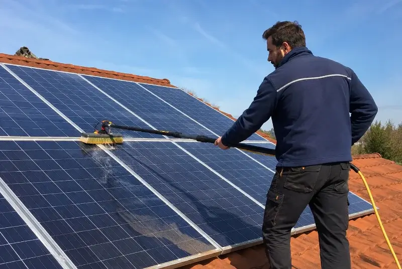 Nettoyage et entretien de panneaux solaires à Cadaujac